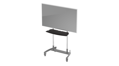 LFC-L Mobile Cart with Extra Large Accessory Shelf