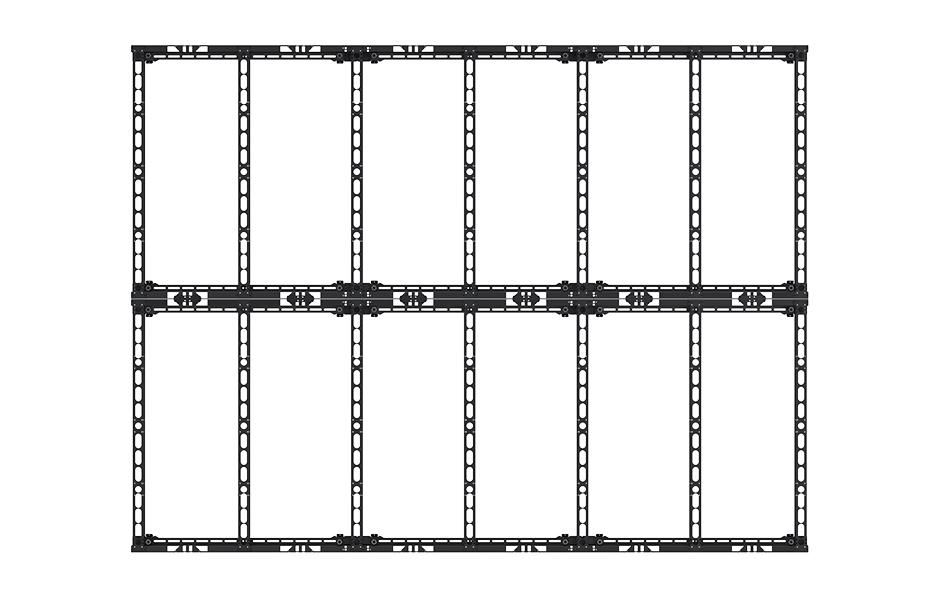 Premier Mounts Fixed Bracket Wall Mount 8X8 TVF LED