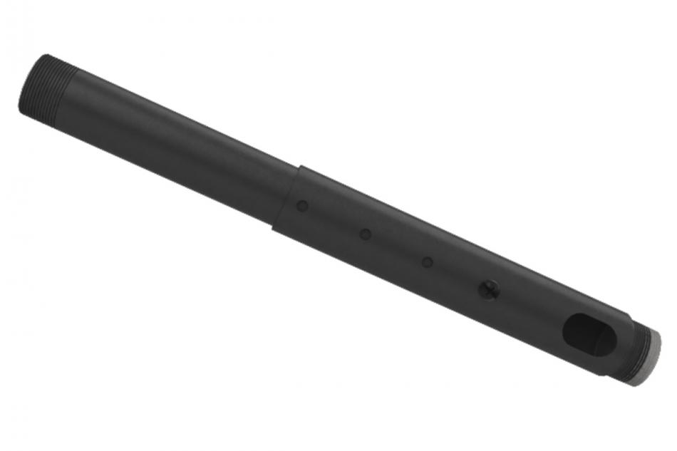 Premier Mounts Adjustable Height Ceiling Pipe for Display Mounting - Black