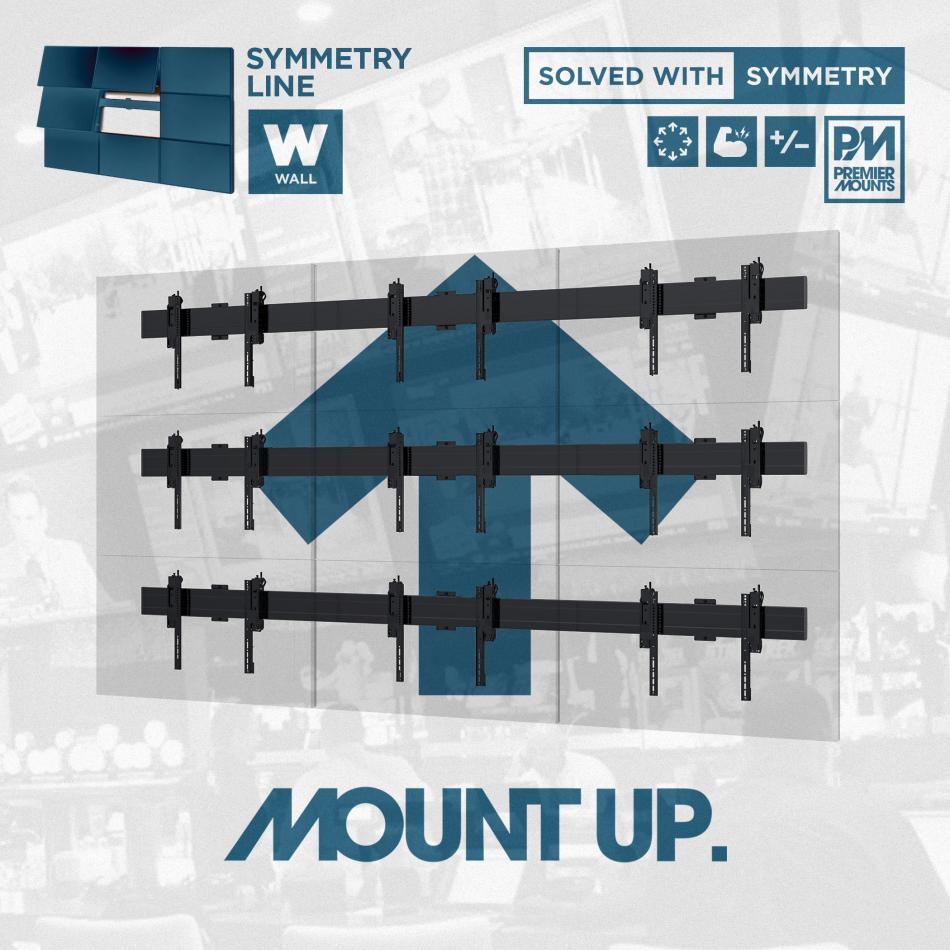 Premier Mounts Symmetry Series Wall Hero Image 1