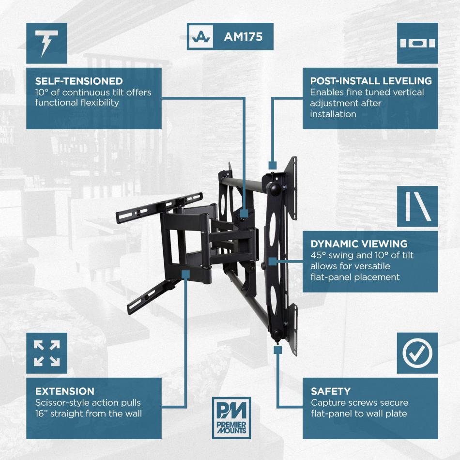 Premier Mounts AM175 Features Image