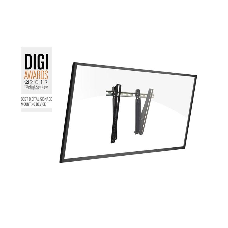 UMB-DBT Menu Board Mounts on Unistrut with plexiglass 55" plexiglass panel