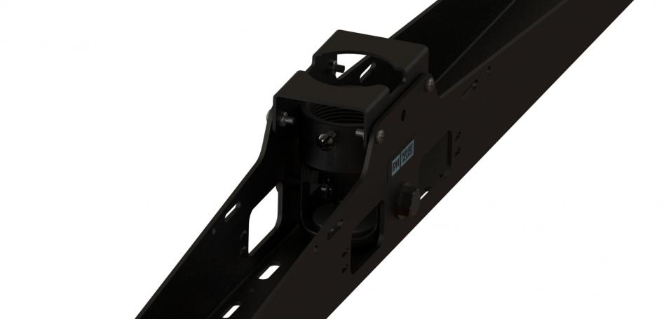 Premier Mounts Ultra Tilt Dual Swivel Portrait Ceiling Mount T-Bar Coupler