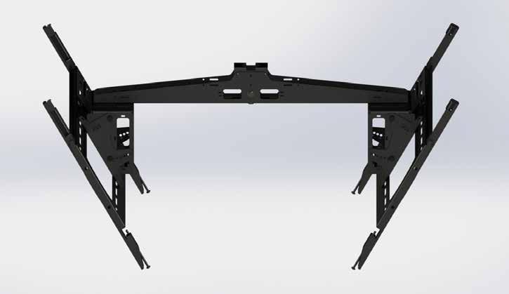 Premier Mounts Ultra Tilt Dual Swivel Ceiling Mount