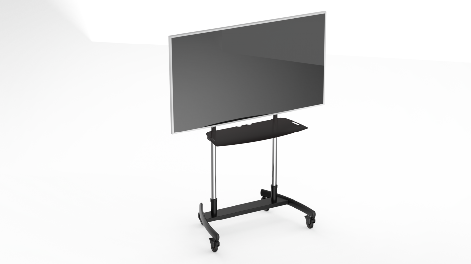 LFC-L Cart with Extra Large Accessory Shelf