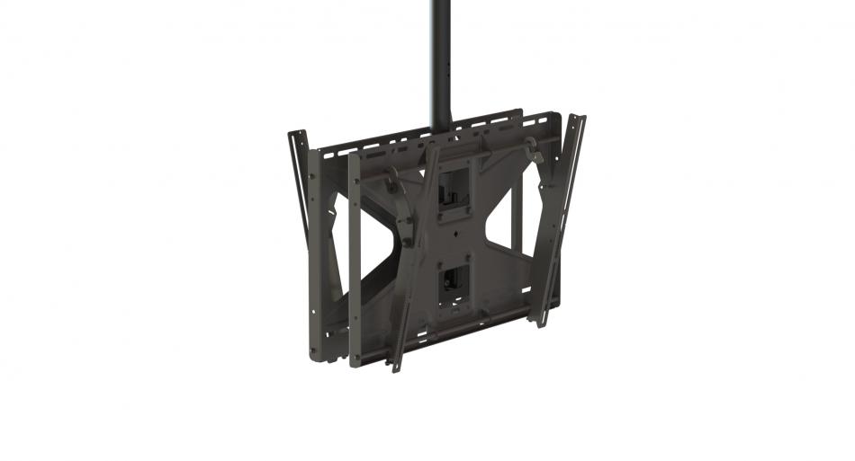 PCM-B2LT Dual-Sided Ceiling Tilt Mount with Pole